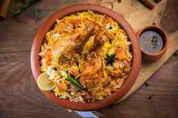Salem RR Biryani signature dish